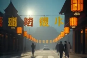 《渡口来信》江边渡口清晨的木牌与湿漉漉的台阶