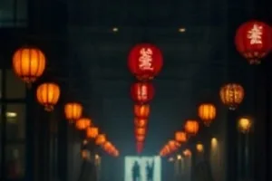 《尘封的第七卷》修复台上摊开的泛黄胶片